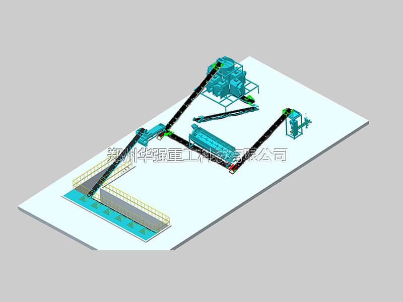 擠壓造粒生產(chǎn)復(fù)混肥工藝